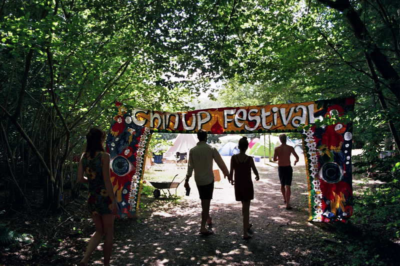 Entering Chin Up Festival. Photo by Joshua Jolly